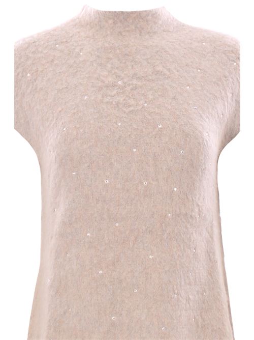 short sleeve sweater LA FILERIA | 2323024030111